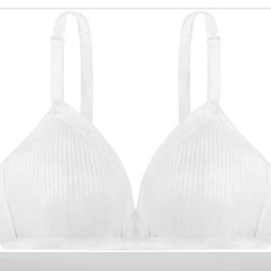 Dorina 34B White Adj Strap Tiffany Bralette NWT